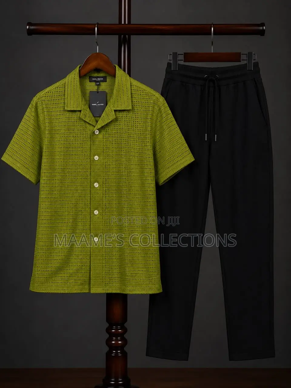Men's Casual Top and Down Trouser 2-Piece Set
