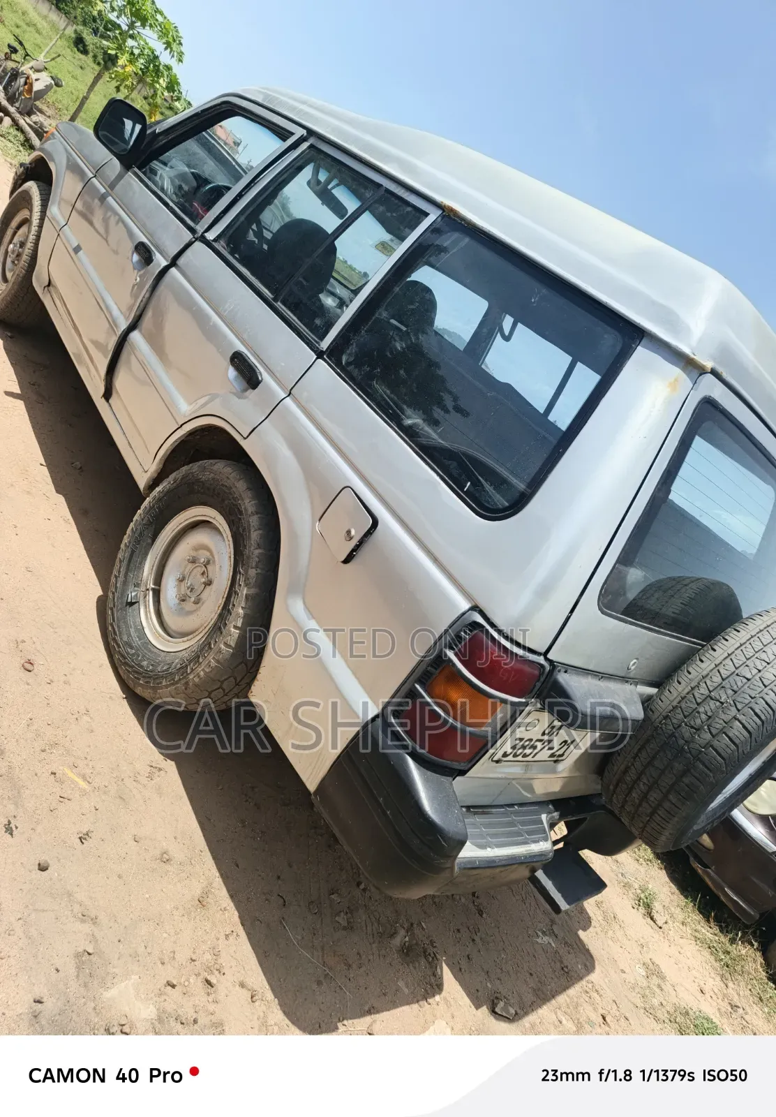 Mitsubishi Pajero 2004 Silver