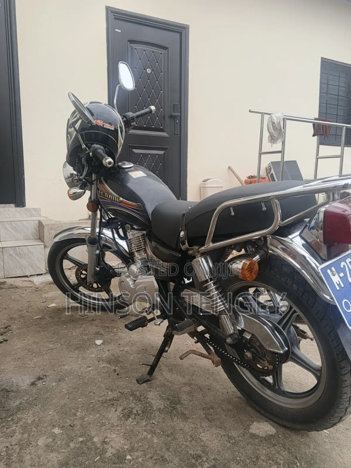 Haojue HJ125-8K 2025 Black