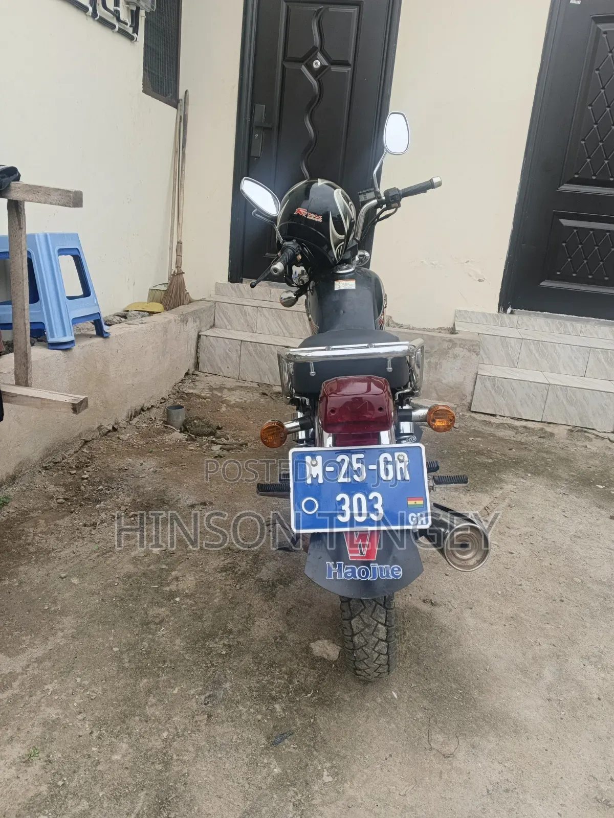 Haojue HJ125-8K 2025 Black