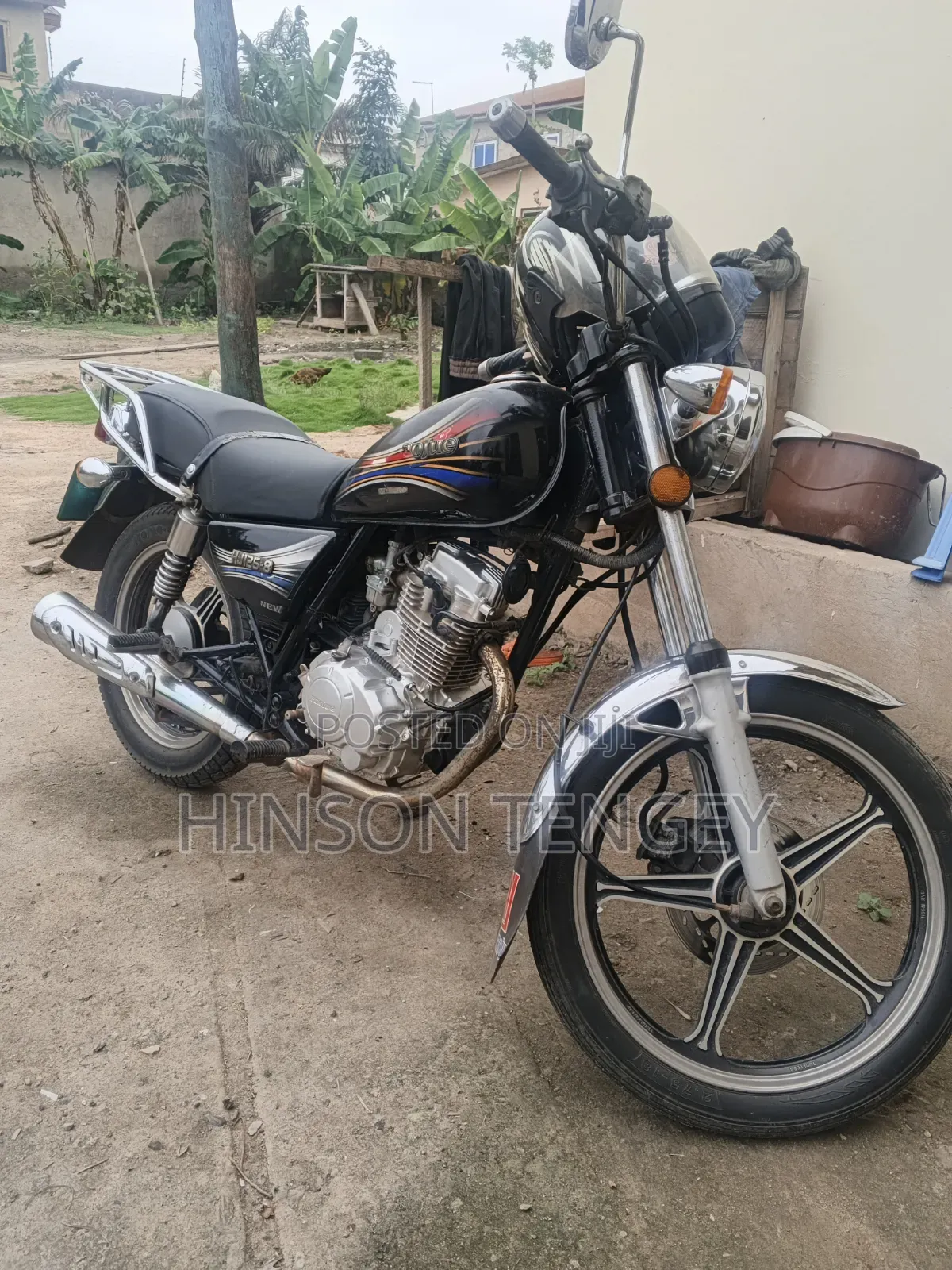 Haojue HJ125-8K 2025 Black