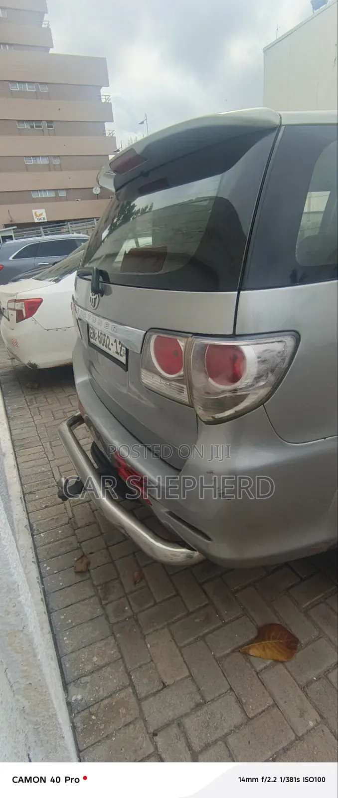 Toyota Fortuner 2.7 AWD 2012 Silver