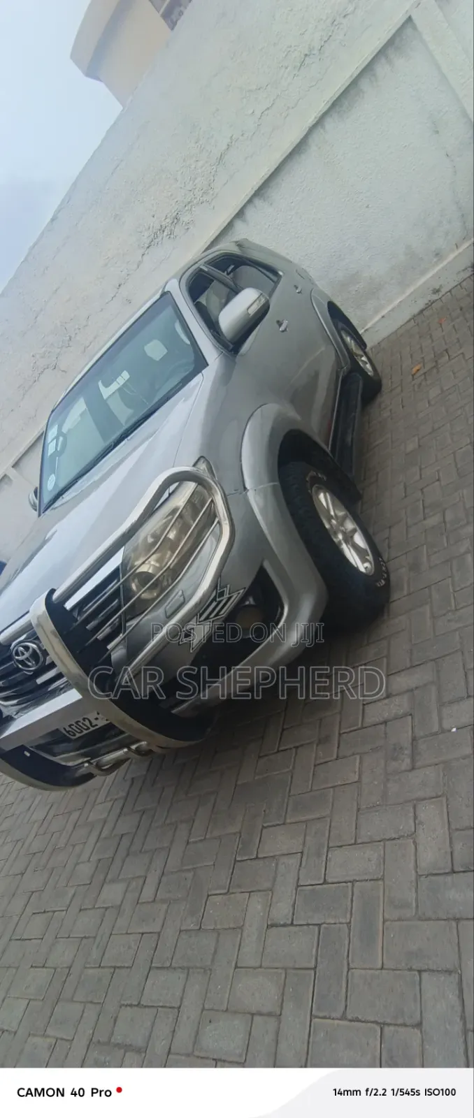 Toyota Fortuner 2.7 AWD 2012 Silver
