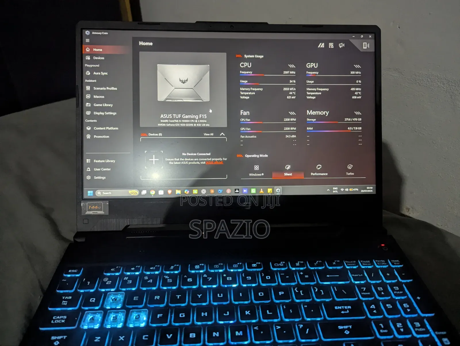 Laptop Asus TUF Gaming FX504 8GB Intel Core i5 SSD 512GB
