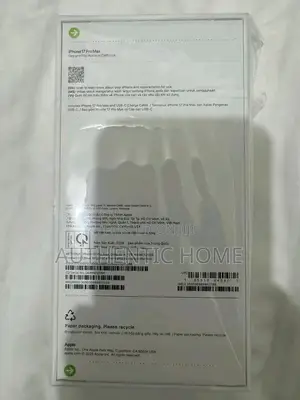 New Apple iPhone 17 Pro Max 1 TB Blue