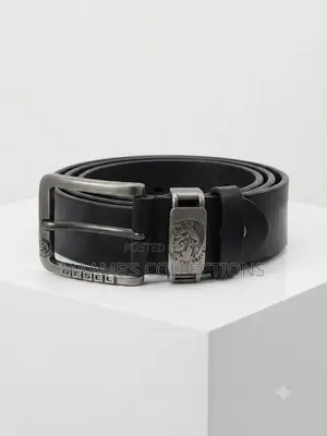 Premium Designer Buckle Leather Belts – Unisex