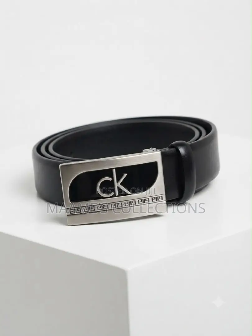 Premium Designer Buckle Leather Belts – Unisex