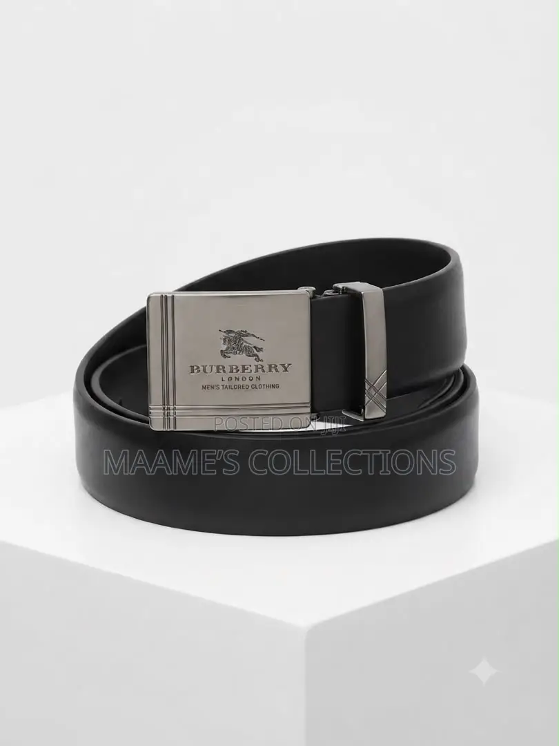 Premium Designer Buckle Leather Belts – Unisex