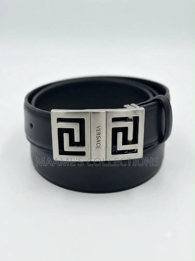 Premium Designer Buckle Leather Belts – Unisex