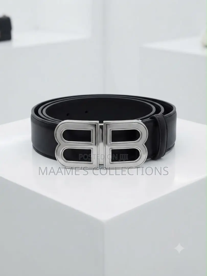 Premium Designer Buckle Leather Belts – Unisex
