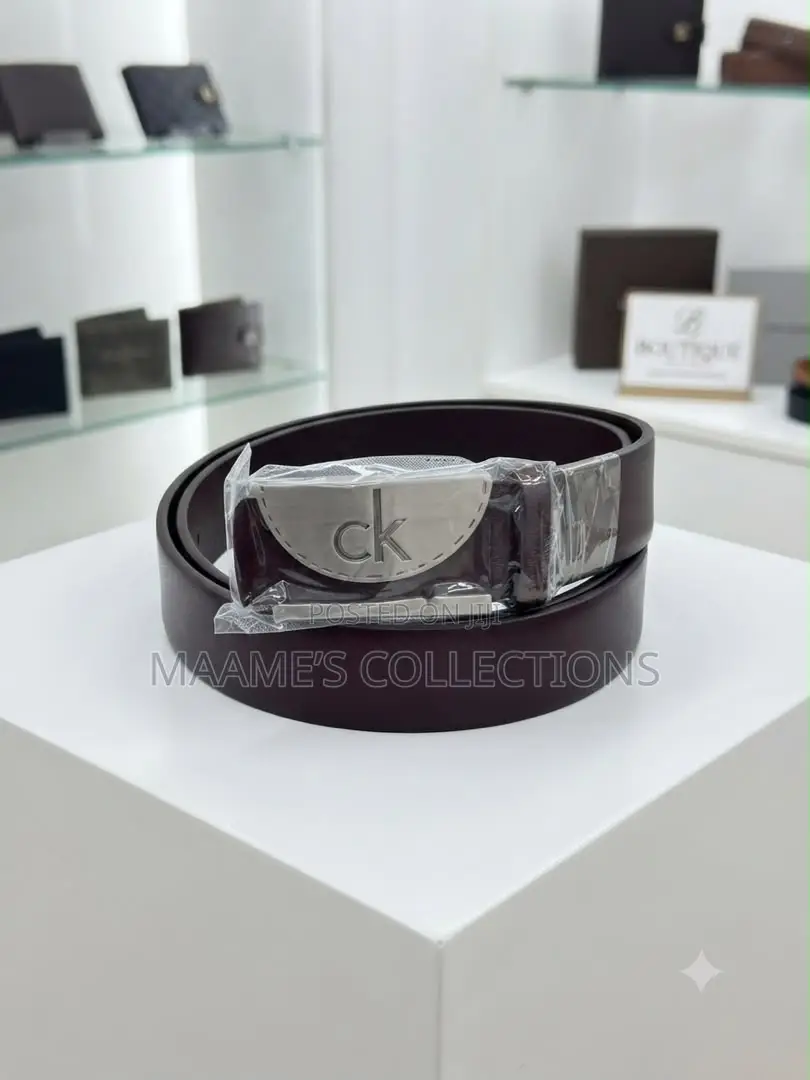 Premium Designer Buckle Leather Belts – Unisex