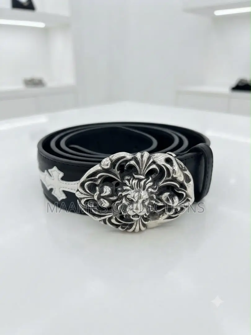 Premium Designer Buckle Leather Belts – Unisex