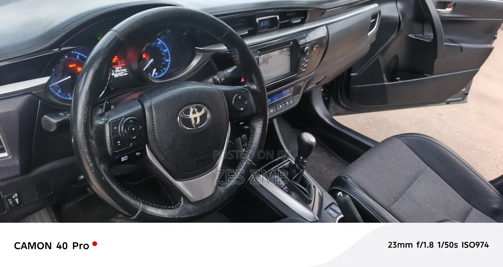 Toyota Corolla S 4dr Sedan (1.8L 4cyl CVT) 2016 Gray