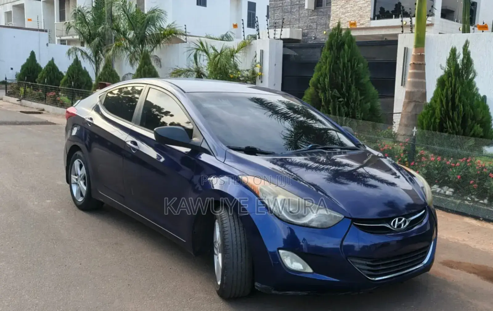 Hyundai Elantra GLS Sedan FWD (1.8L 4cyl 6A) 2013 Blue