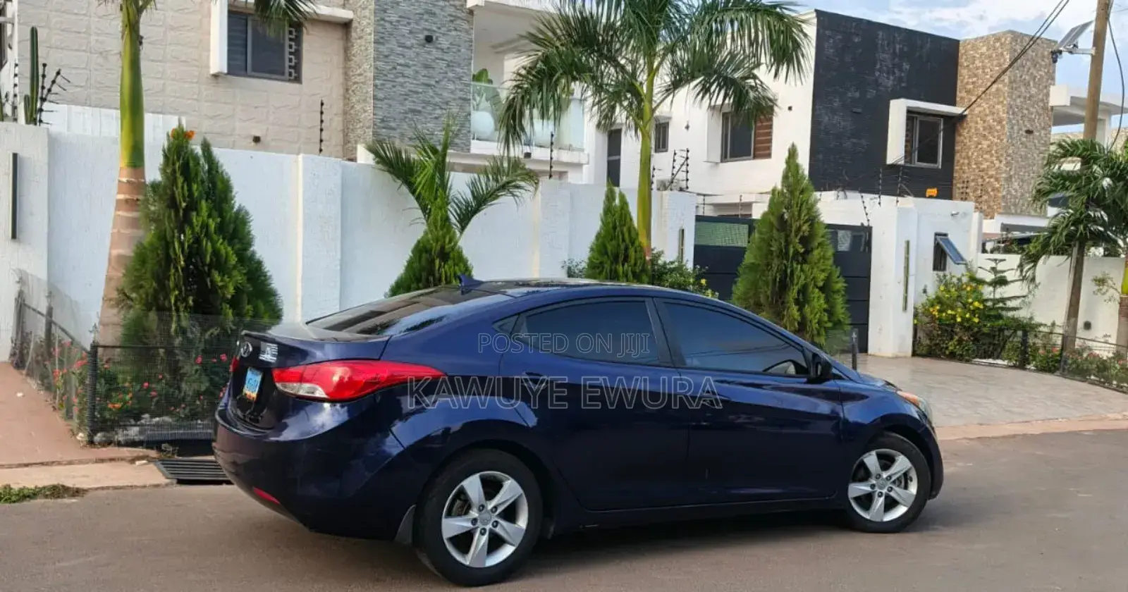 Hyundai Elantra GLS Sedan FWD (1.8L 4cyl 6A) 2013 Blue