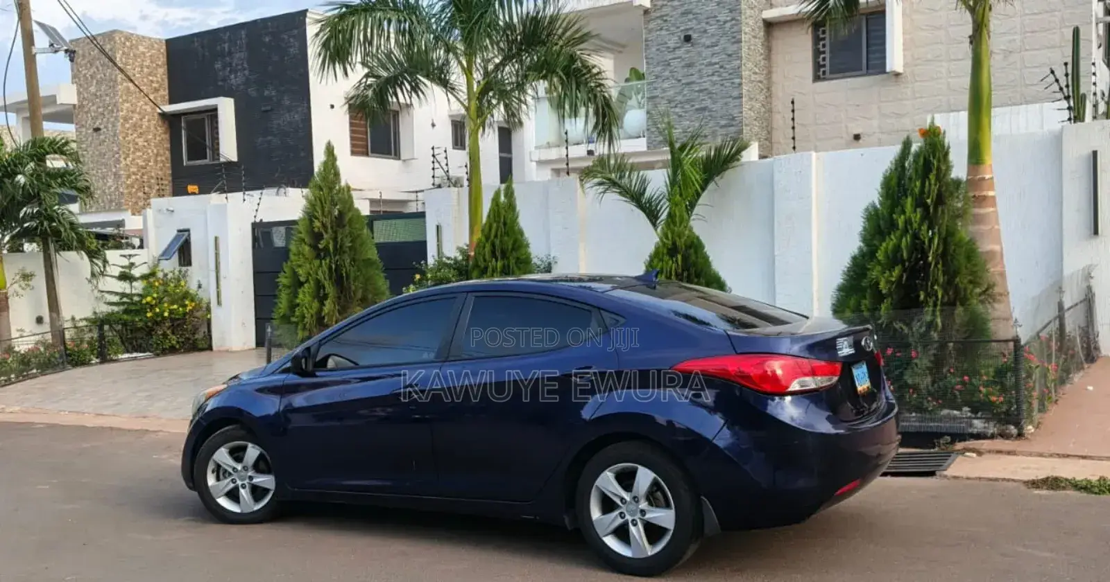 Hyundai Elantra GLS Sedan FWD (1.8L 4cyl 6A) 2013 Blue