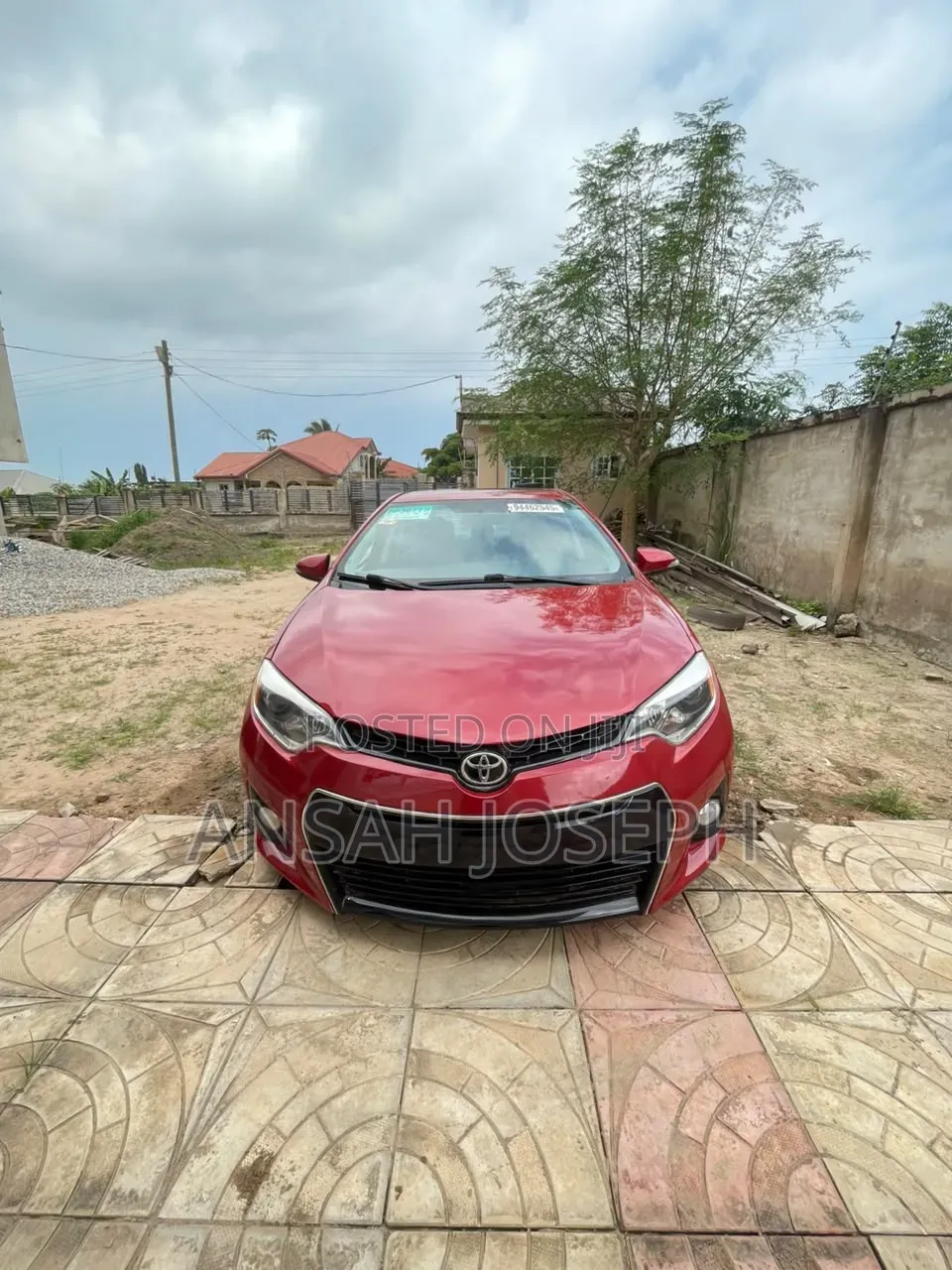 Toyota Corolla S Premium 4dr Sedan (1.8L 4cyl CVT) 2016 Red