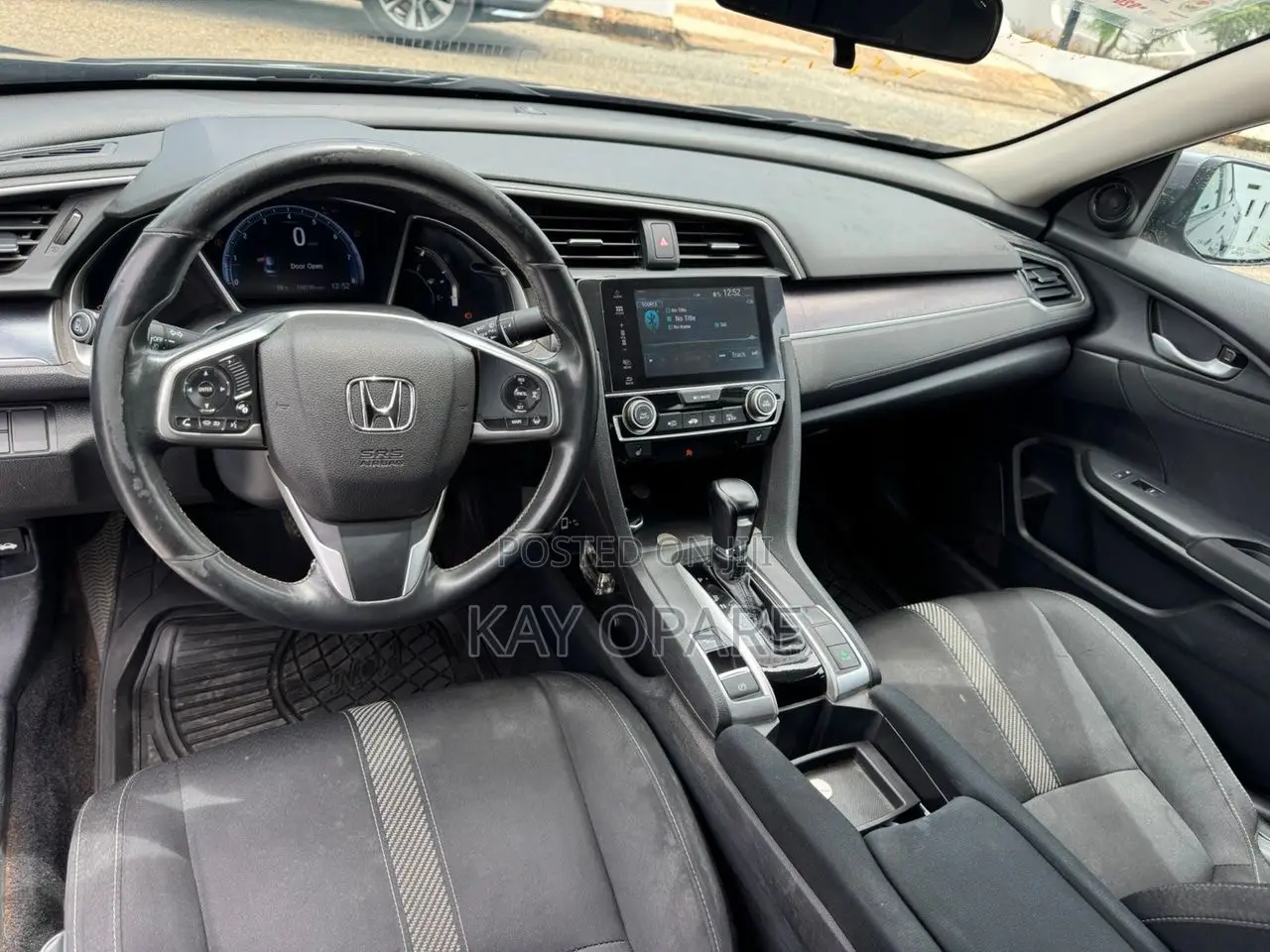 Honda Civic EX-T 4dr Sedan (1.5L 4cyl) 2016 Gray