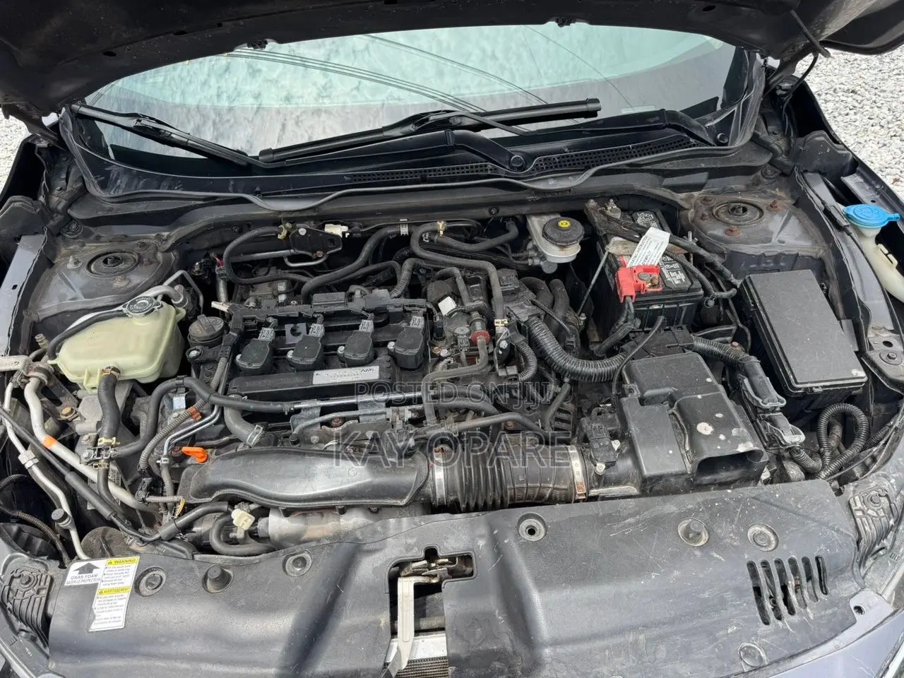 Honda Civic EX-T 4dr Sedan (1.5L 4cyl) 2016 Gray