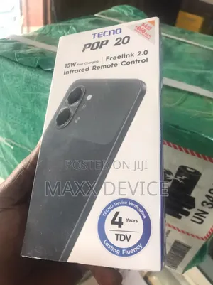 New Tecno Pop 20 64 GB Black