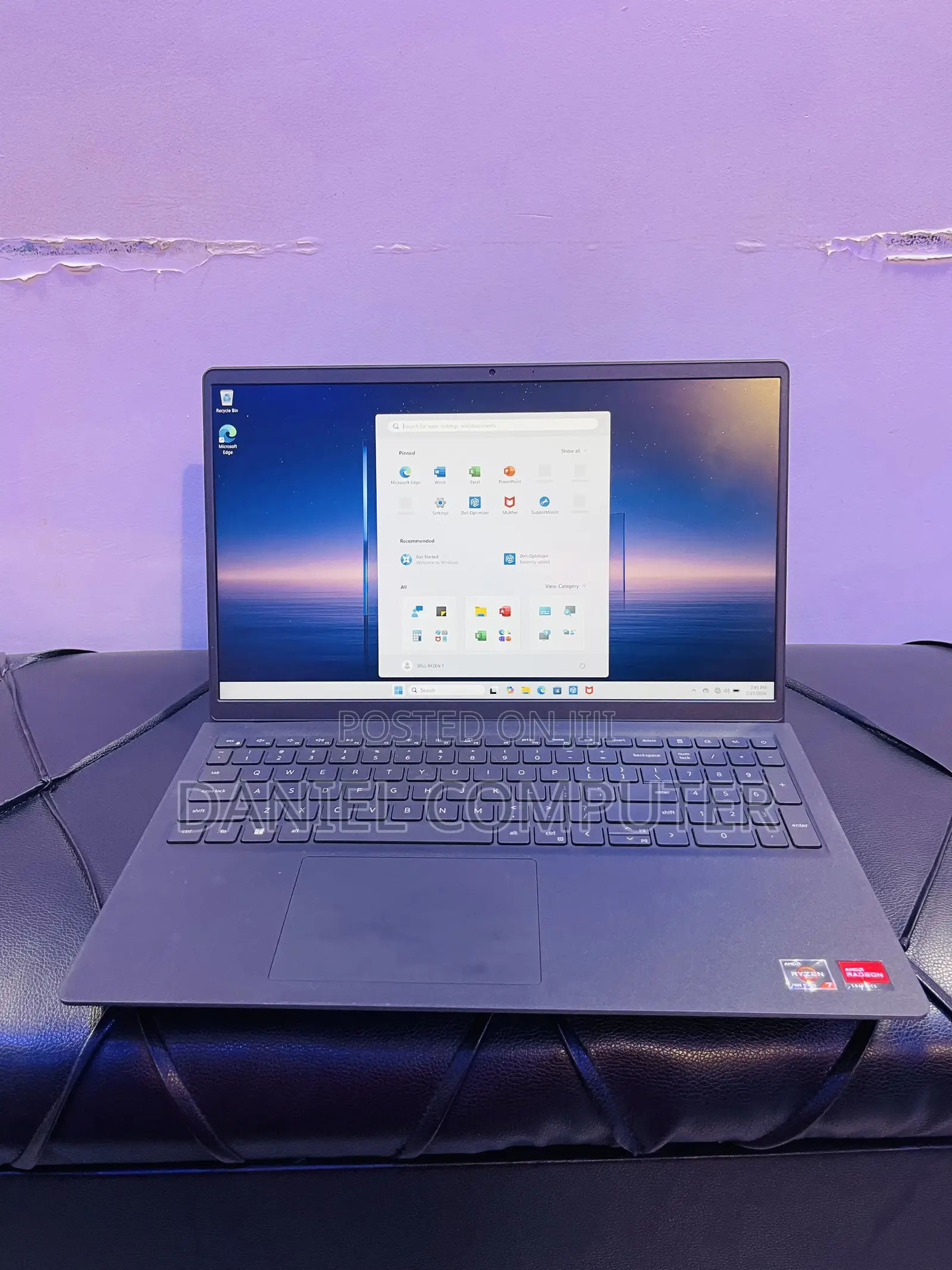 Laptop Dell Inspiron 15 16GB AMD Ryzen 7 SSD 512GB
