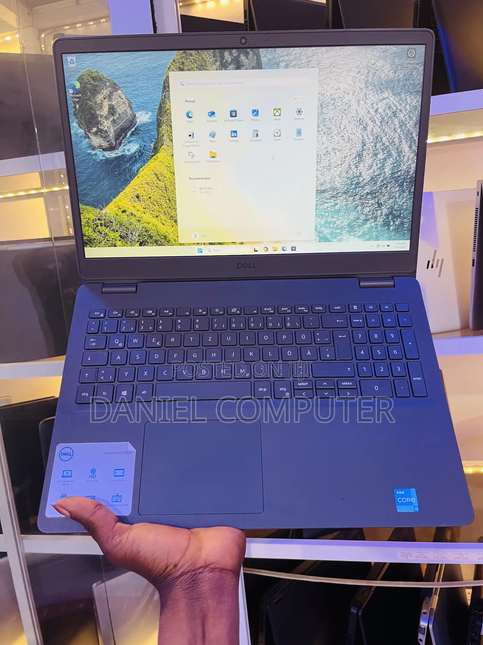 Laptop Dell Inspiron 15 3501 8GB Intel Core i3 SSD 256GB