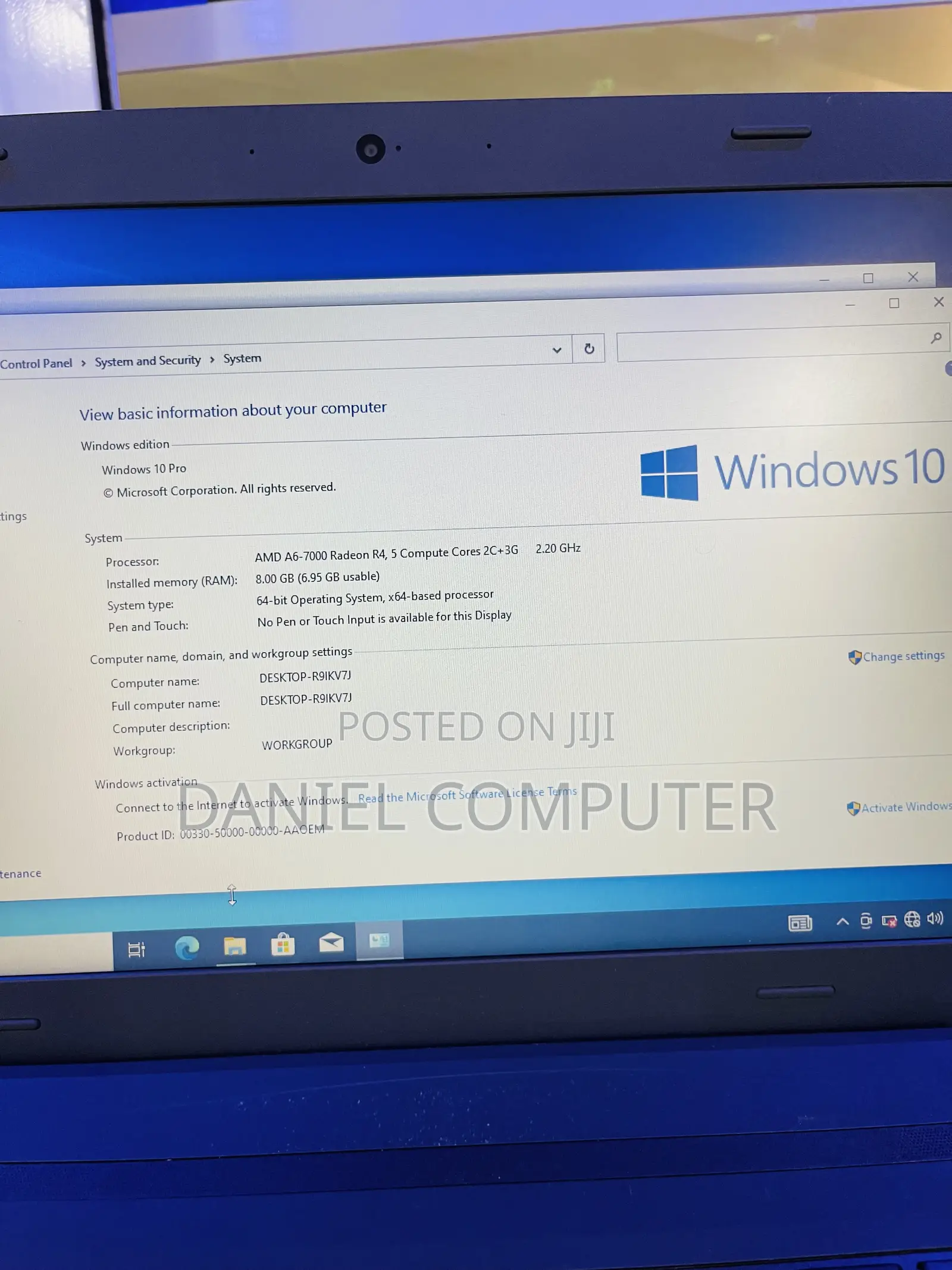 Laptop Lenovo ThinkPad Edge E555 8GB AMD A6 HDD 500GB