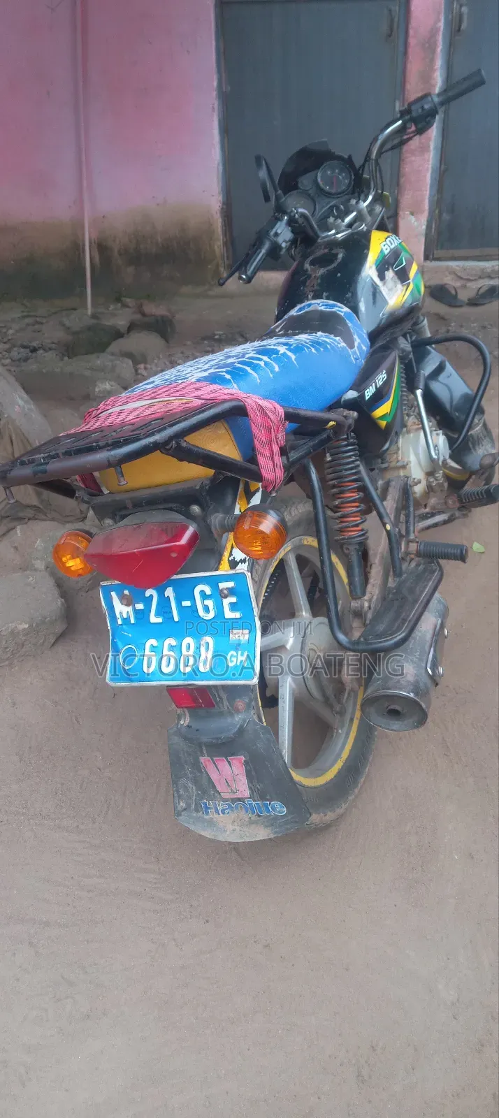 Bajaj Boxer 150 UG 2018 Red