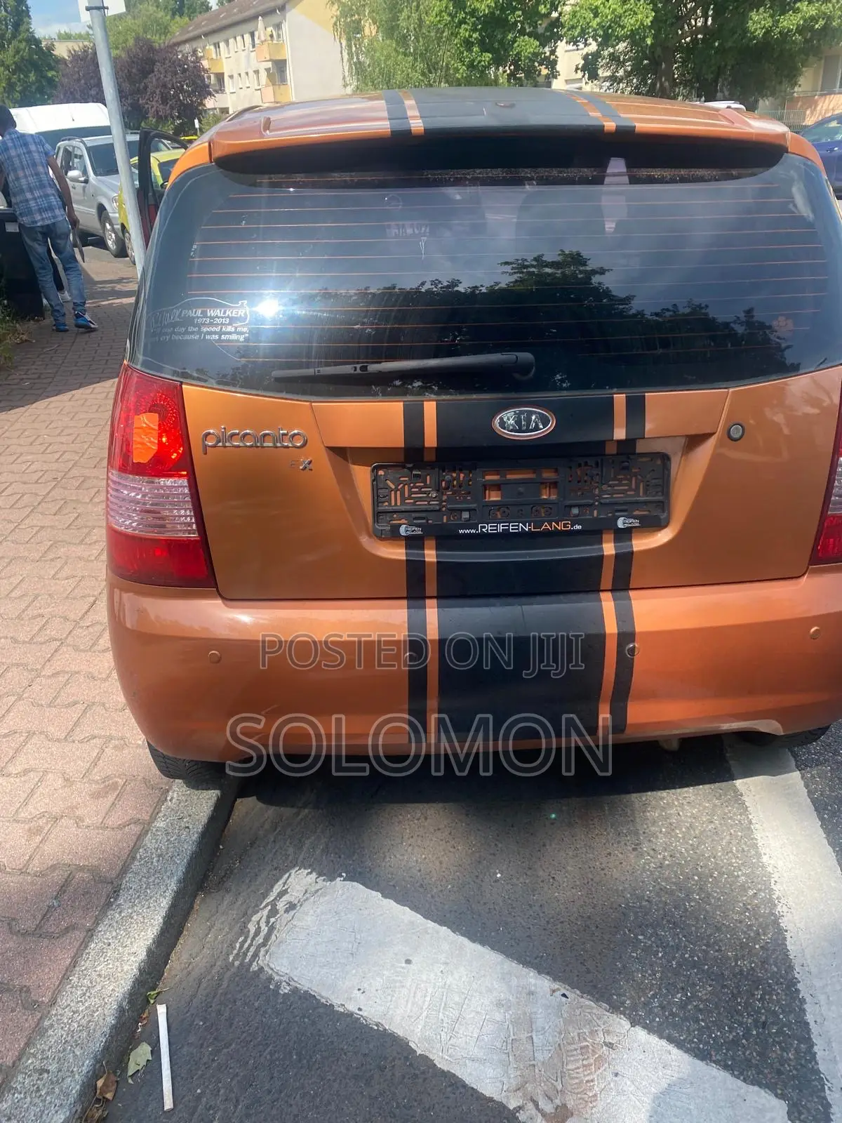 Kia Picanto 2009 Orange