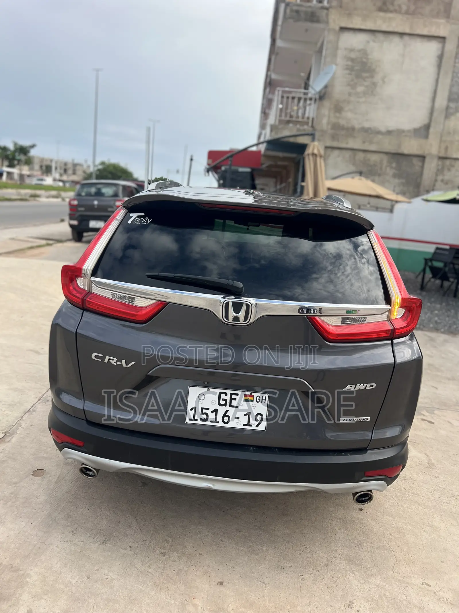 Honda CR-V Touring 4dr SUV AWD (1.5L 4cyl CVT) 2017 Gray