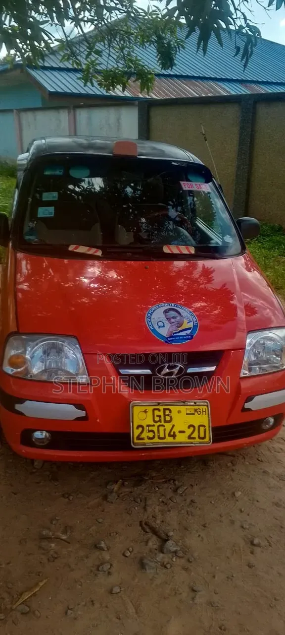 Hyundai Atos 2006 Red