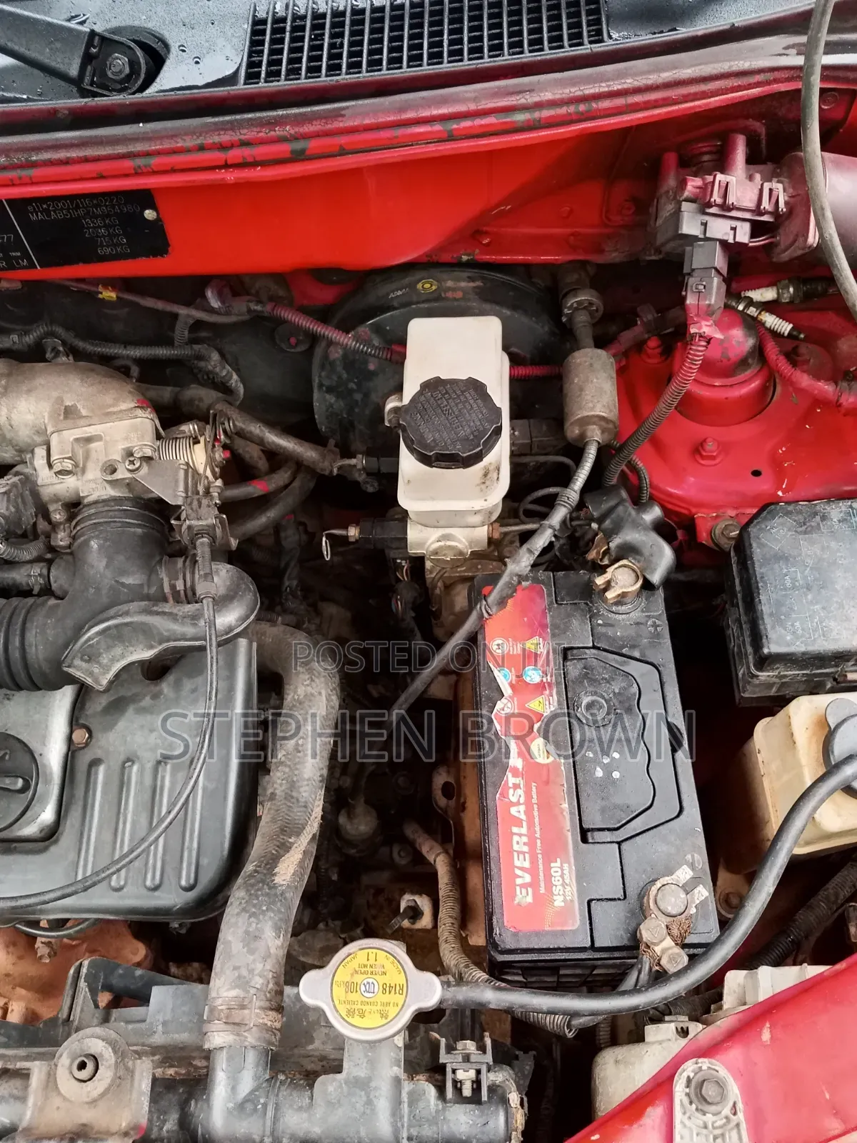 Hyundai Atos 2006 Red