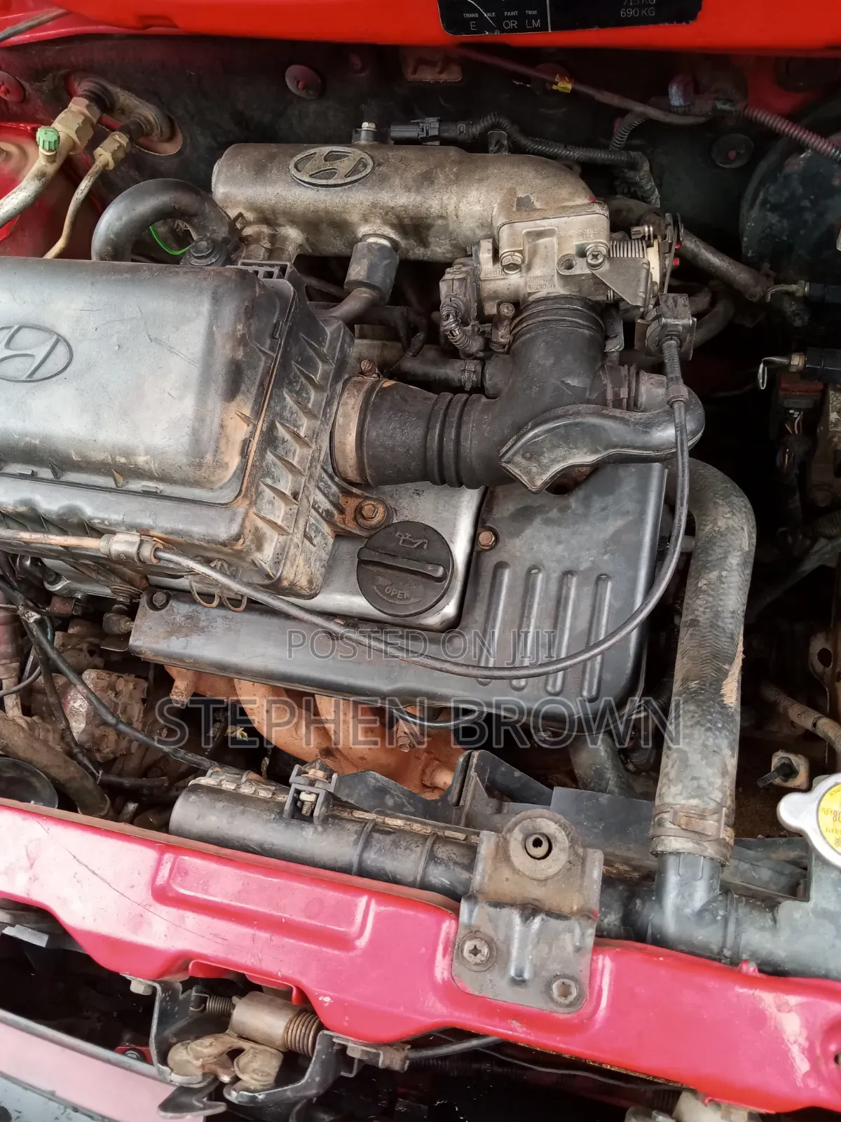 Hyundai Atos 2006 Red