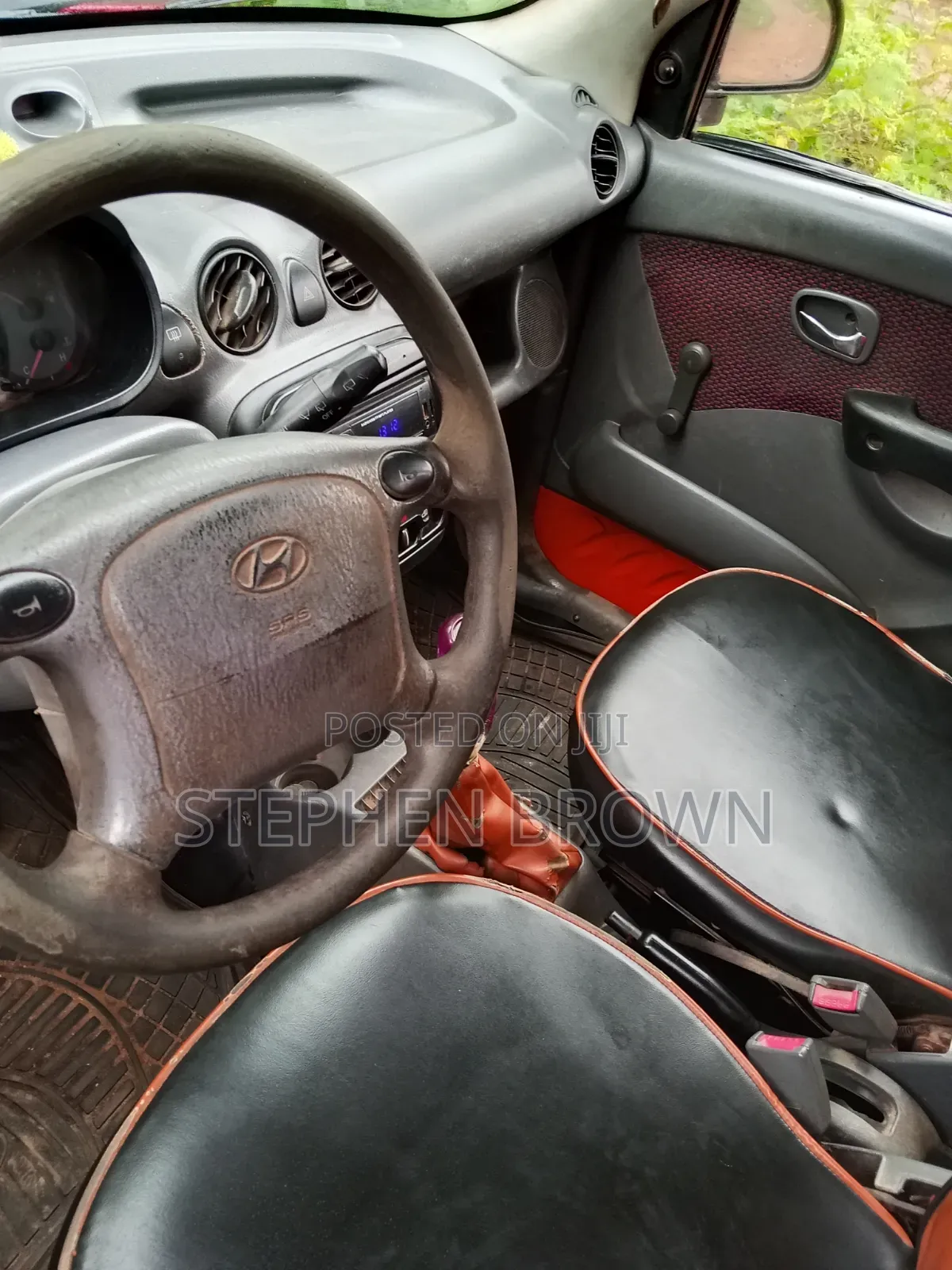 Hyundai Atos 2006 Red
