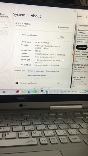 Laptop NEC N22A 4GB Intel Core i5 SSD 128GB