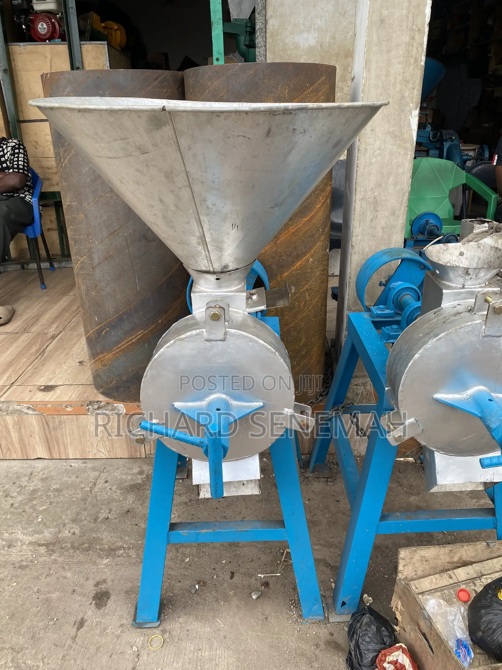 2A Local Corn Mill With 15HP Electric Motor and the Accessories