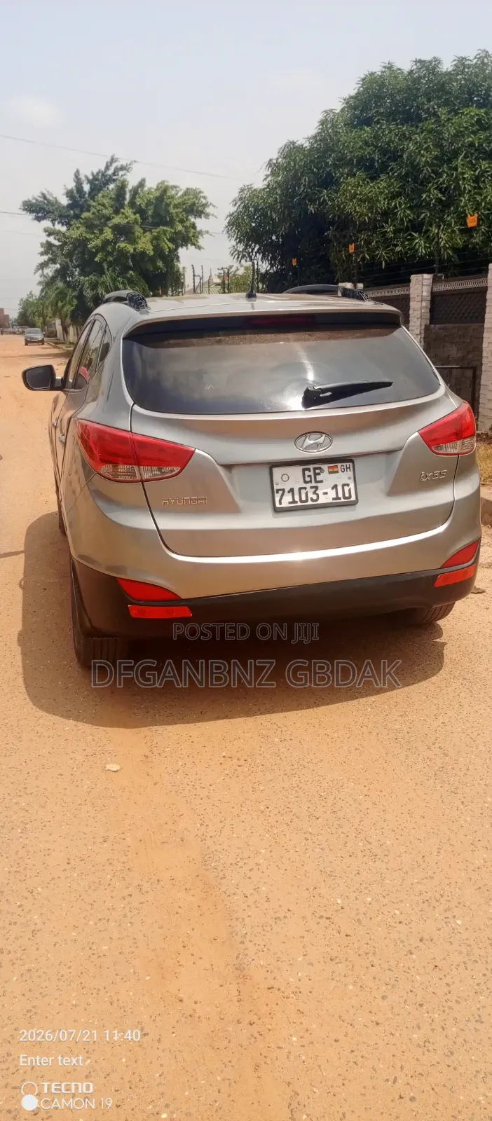 Hyundai Tucson 2010 Green