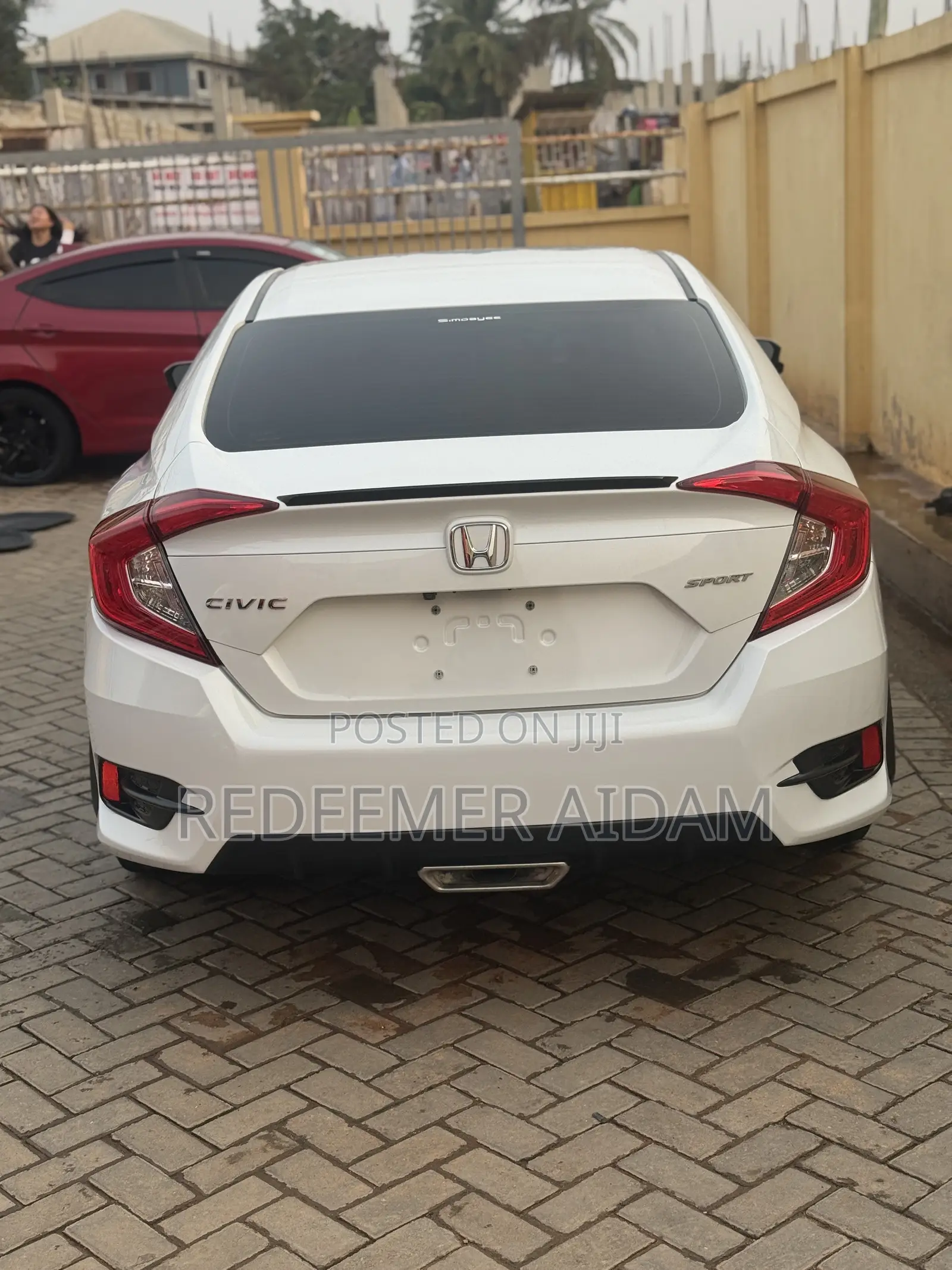 Honda Civic Sport Sedan 2019 White