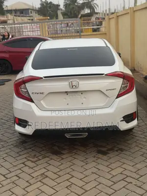 Honda Civic Sport Sedan 2019 White
