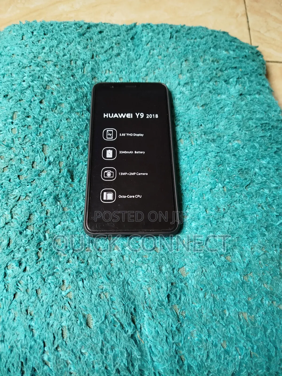 Huawei Y9 2018 128 GB Black