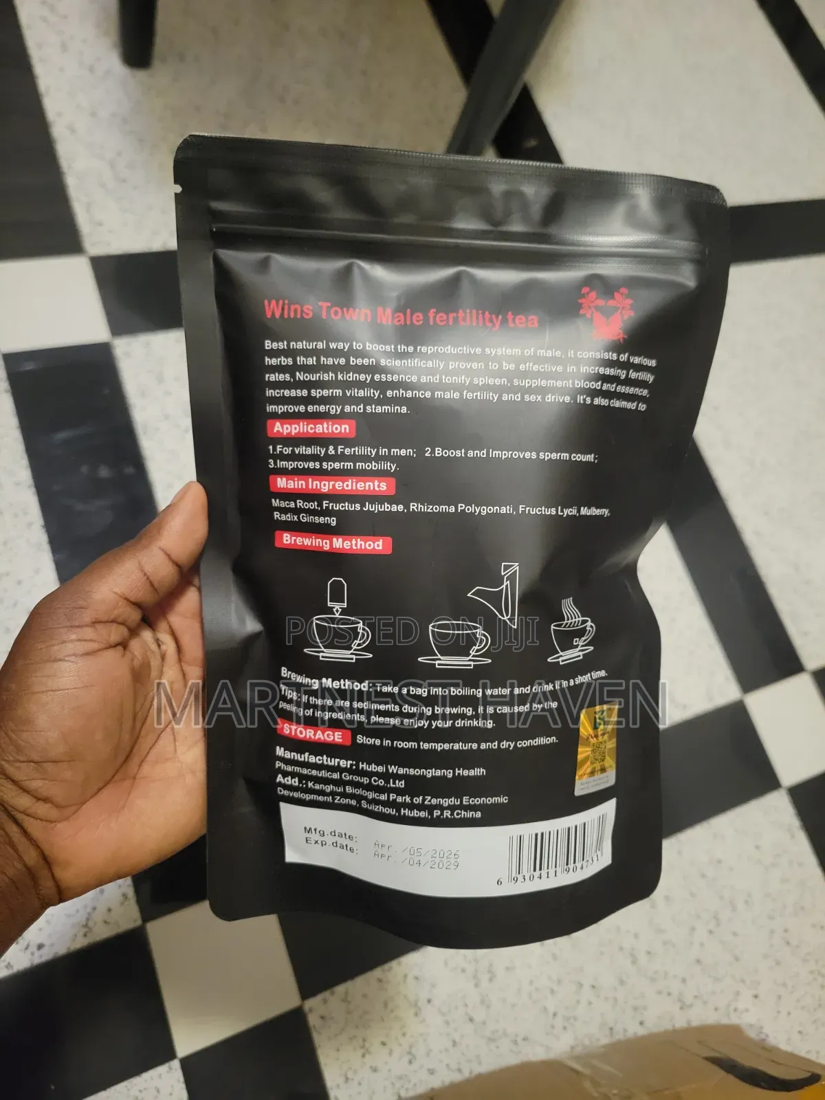 Male Fertility Tea