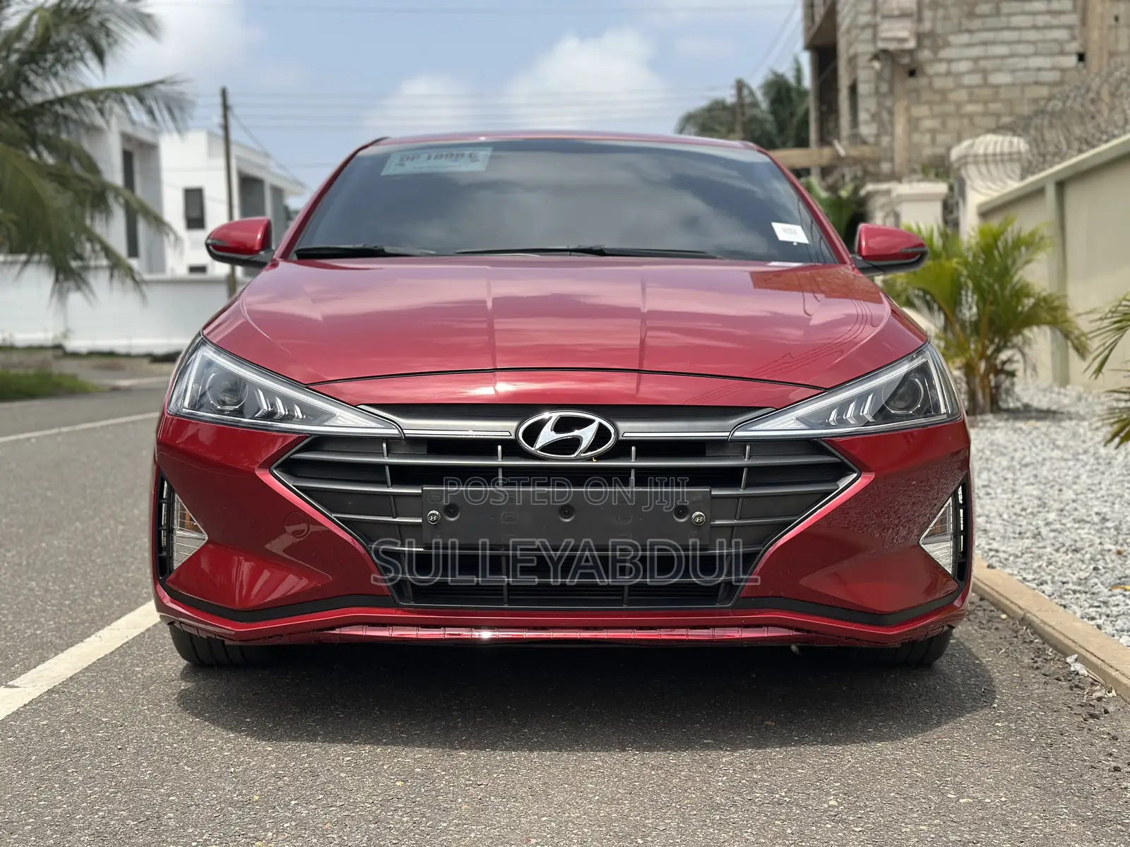 Hyundai Avante 2019 Red