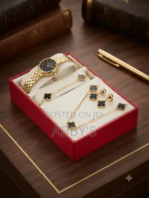 Vintage Floral 5-in 1 Jewelry Set