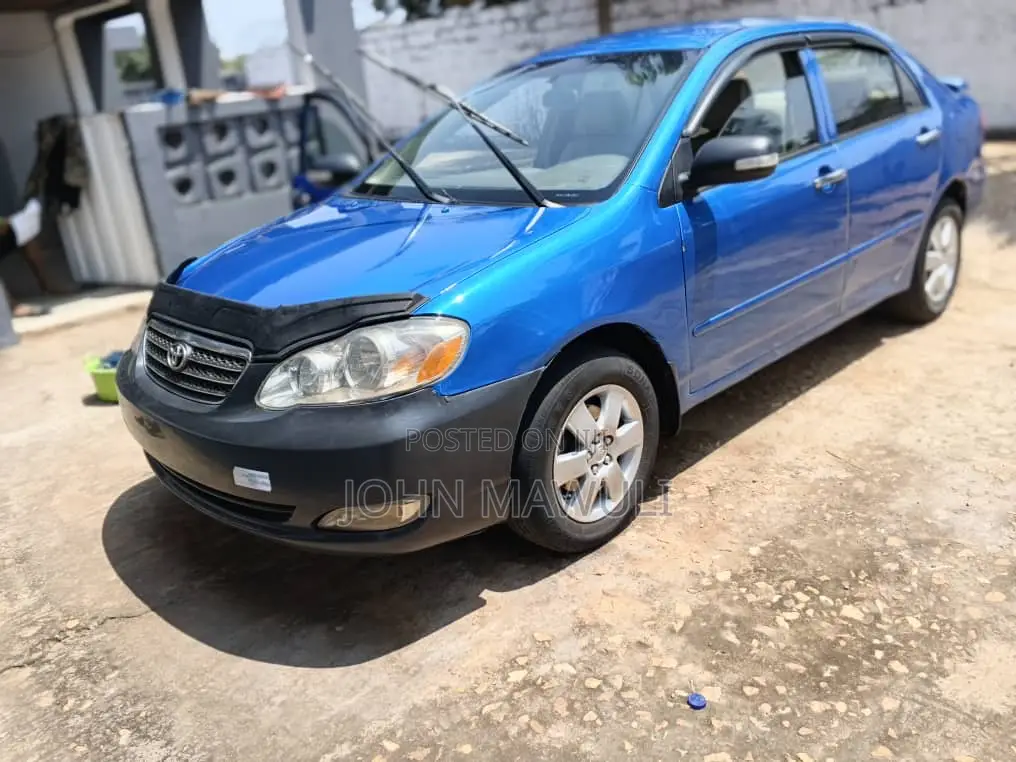 Toyota Corolla Sedan 2004 Blue