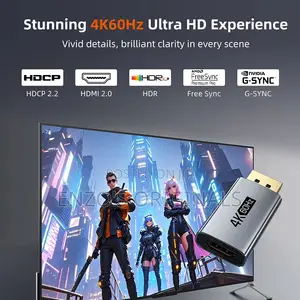 Display Port to HDMI Adapter UHD at 60hz Dp Adapter
