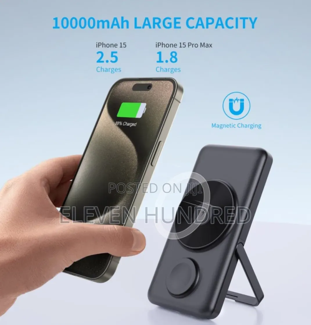 Wireless Charging Power Bank Portable Charger