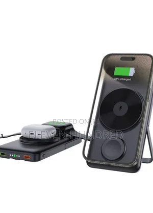 Wireless Charging Power Bank Portable Charger
