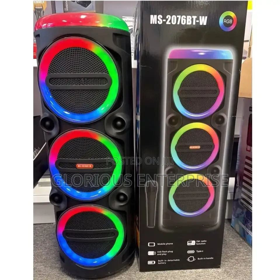 Big Speaker With Microphone