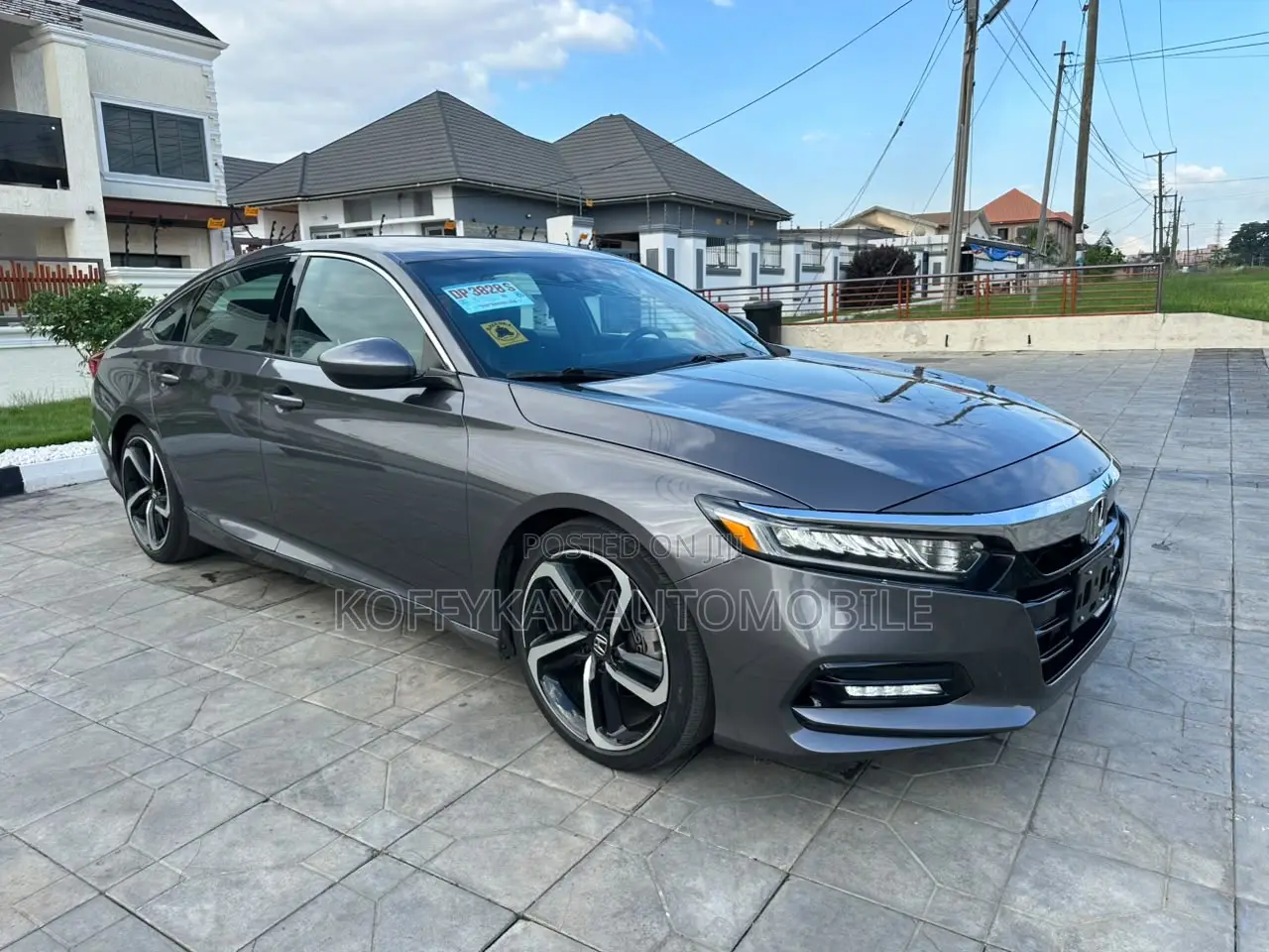 Honda Accord Sport 2018 Gray