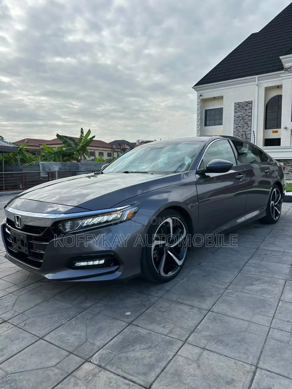 Honda Accord Sport 2018 Gray